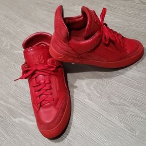 Red Louis Vuitton Yeezy